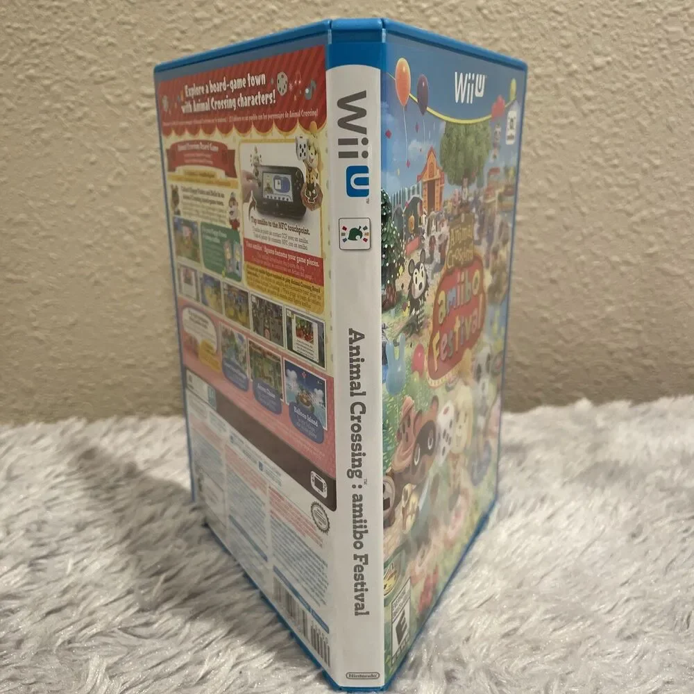 Animal Crossing Amiibo Festival (Nintendo Wii U, 2015) Complete CIB